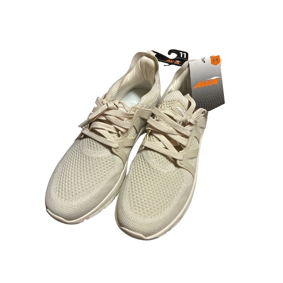 Avia Quick Flash Men's Knit Sneakers in Cream - Picture 9 of 9